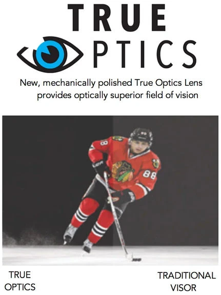 Demi Visière Bauer Pro Straight 6 Demi Visière Bauer Pro Straight – Image 4