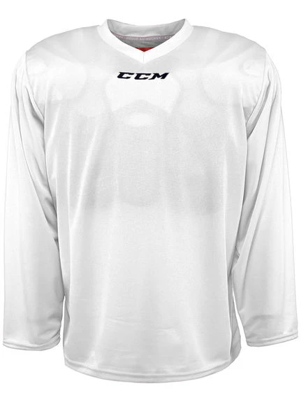 Maillot D'entrainement CCM 5000 Senior Blanc 3 Maillot D'entrainement CCM 5000 Senior Blanc
