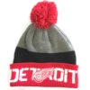 Bonnet NHL Detroit Red Wings Pompon 1 Bonnet NHL Detroit Red Wings Pompon -Pro-Patinage product 9658631b
