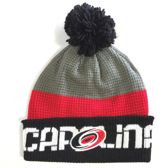 Bonnet NHL Carolina Huricanes Pompon 3 Bonnet NHL Carolina Huricanes Pompon